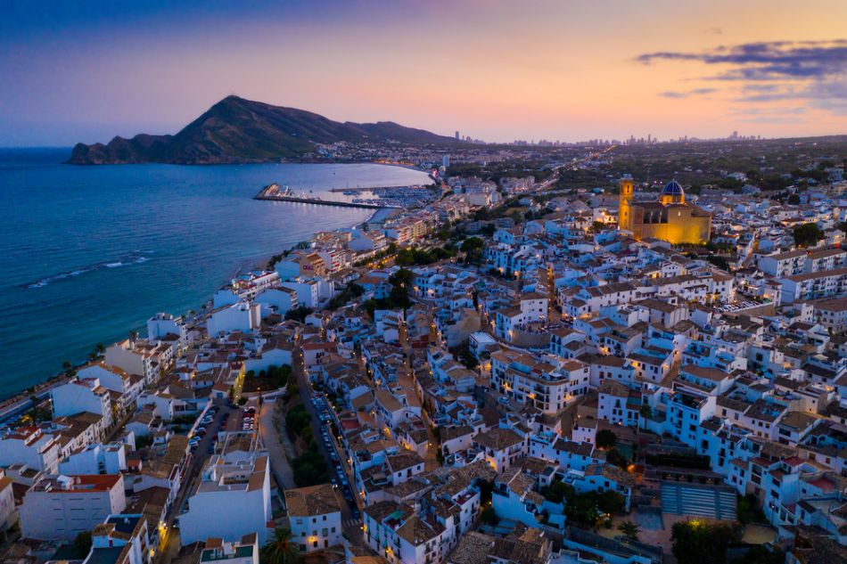 Altea i skymning
